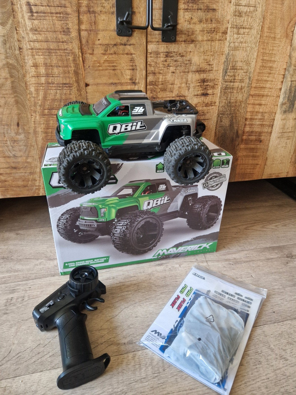 Maverick Qbit HPI Racing 4WD RTR RC Auto incl. Lipo, Ophalen of Verzenden