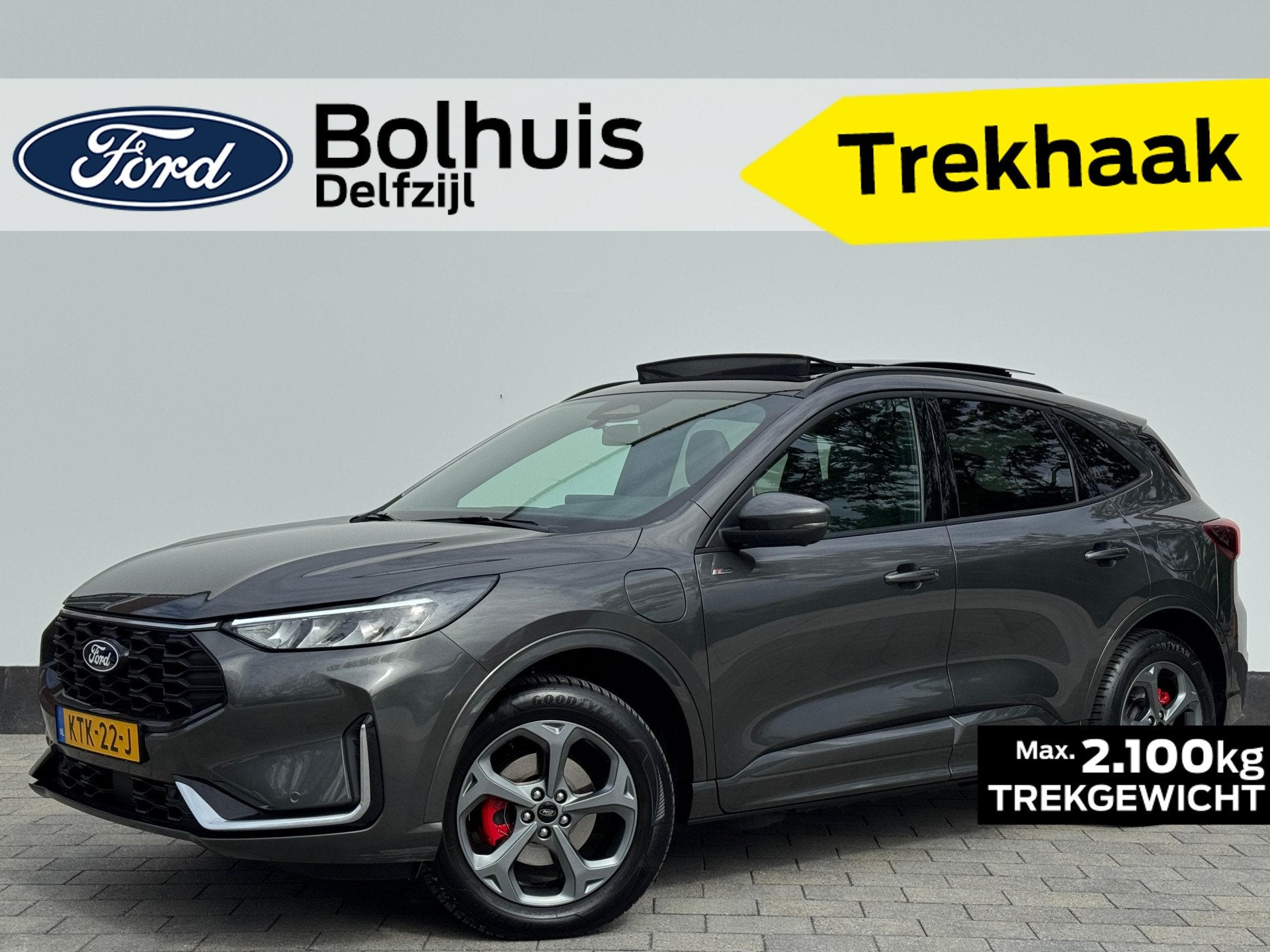 Ford Kuga 2.5 PHEV 243 pk ST-Line X | Trekhaak | Pano | Adap