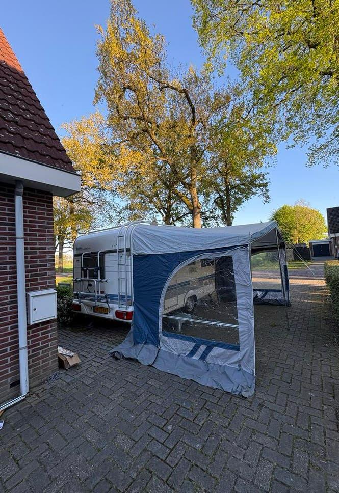 Vrijbuiter Panorama 4S SOL 9 luifel met zijwanden, Ophalen of Verzenden, Gebruikt