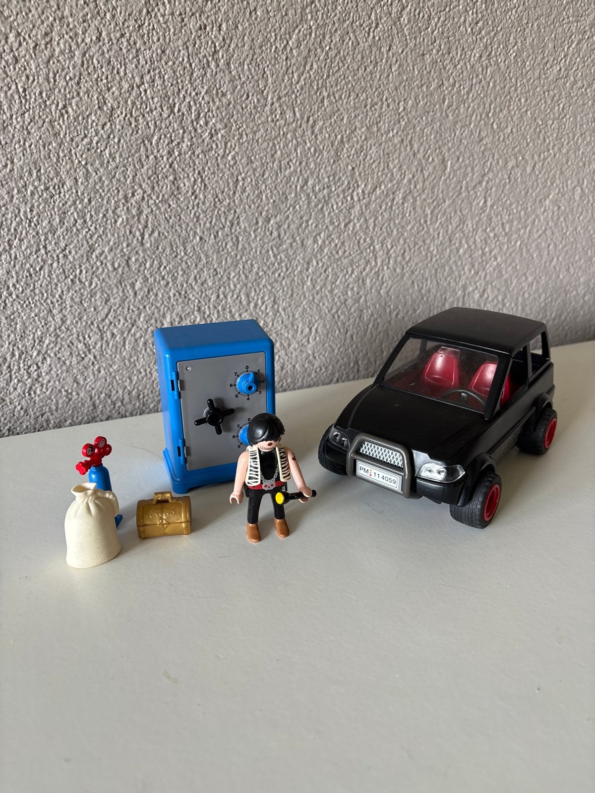 Playmobil 4059 Vluchtauto met accessoires en figuur, Ophalen, Gebruikt, Los playmobil