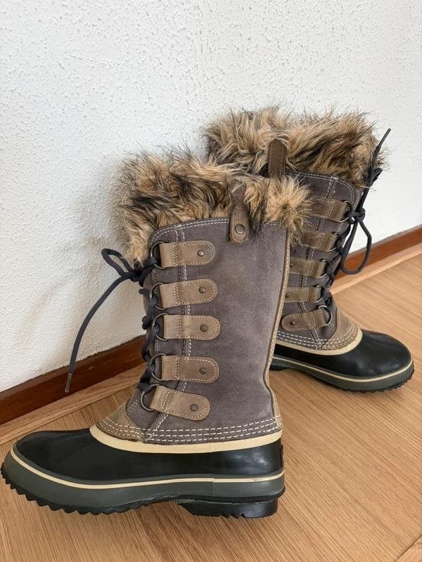 Sorel snowboots moonboots winterlaarzen maat 37 grijs, Kleding | Dames, Snowboots, Zo goed als nieuw, Grijs, Sorel