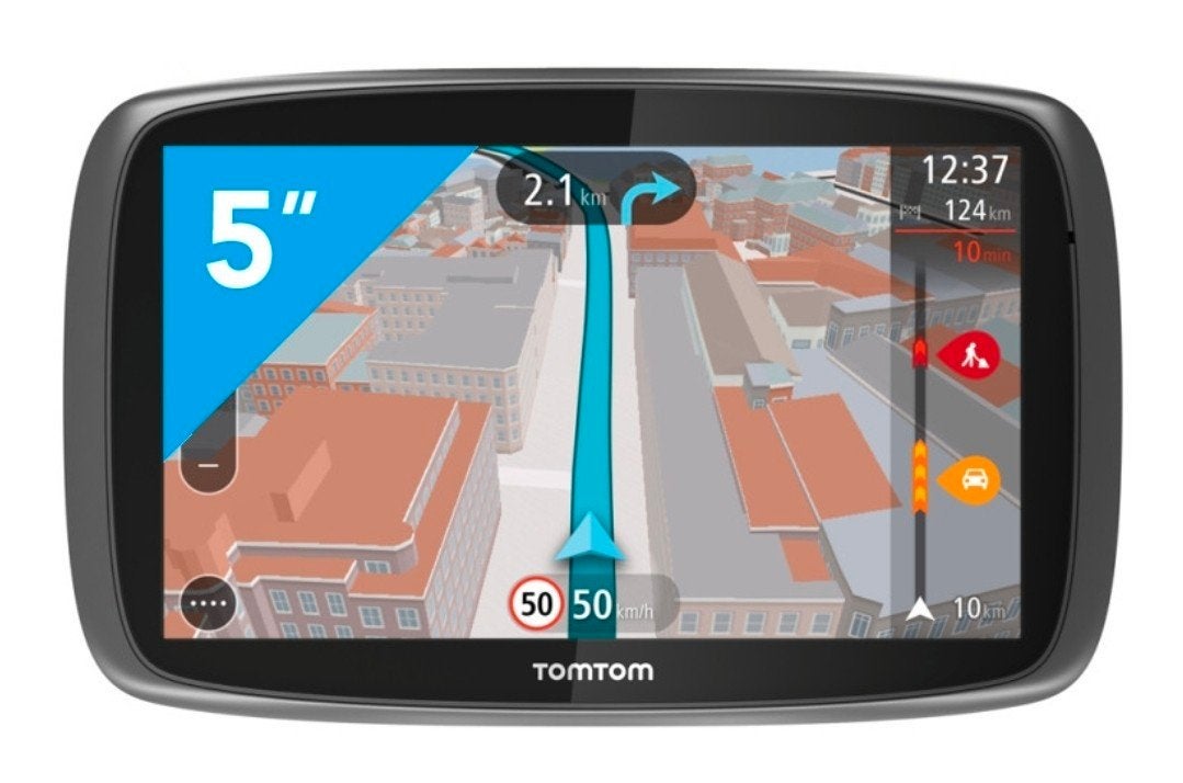 TomTom Go 5000 navigatiesysteem met accessoires, Ophalen of Verzenden, Gebruikt