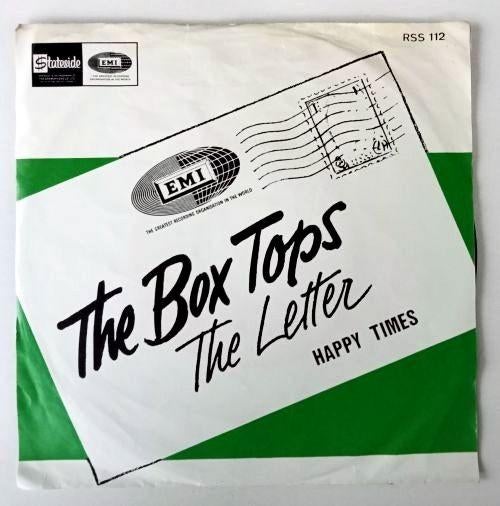 the Box Tops: the letter. (Belgie), Cd's en Dvd's, Vinyl Singles, Ophalen of Verzenden, Gebruikt, Pop