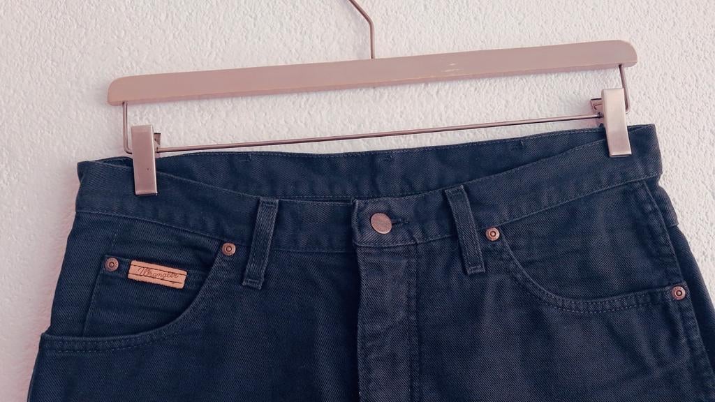 Wrangler spijkerbroek zwart  W34 L36, Kleding | Heren, Spijkerbroeken en Jeans, Ophalen of Verzenden
