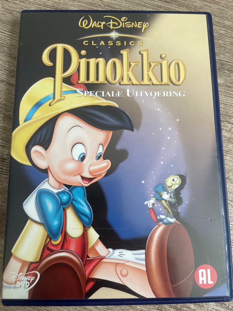 Walt Disney Classics: Pinokkio Speciale Uitvoering DVD, Avontuur, Alle leeftijden, Ophalen of Verzenden, Zo goed als nieuw