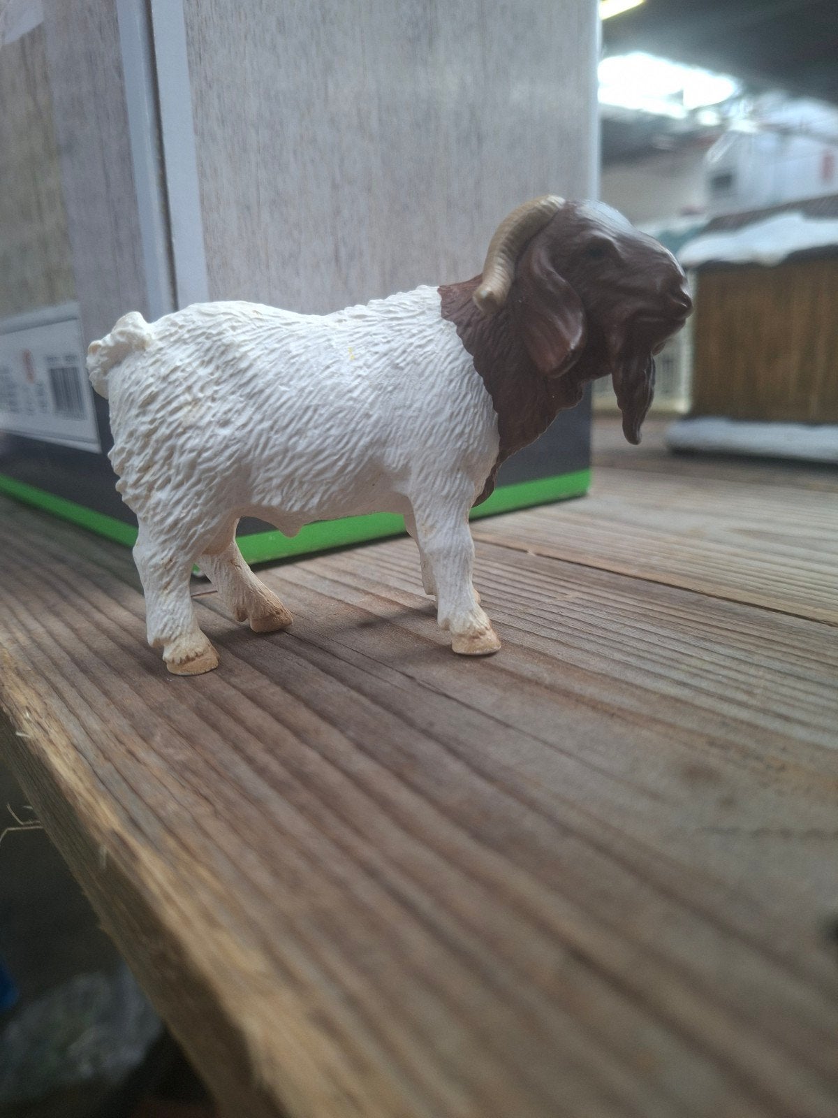 boer geit  schleich, Verzamelen, Ophalen of Verzenden, Zo goed als nieuw, Boerderijdier, Beeldje of Figuurtje