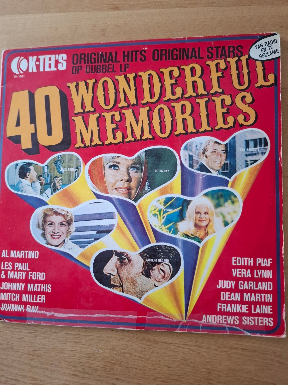 5 Verzamel lps - fifties, Cd's en Dvd's, Ophalen of Verzenden, Gebruikt, Pop, LP
