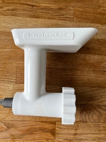 KitchenAid Food Grinder/Vleesmolen, 4 liter of meer, Ophalen of Verzenden, Gebruikt, 3 snelheden of meer
