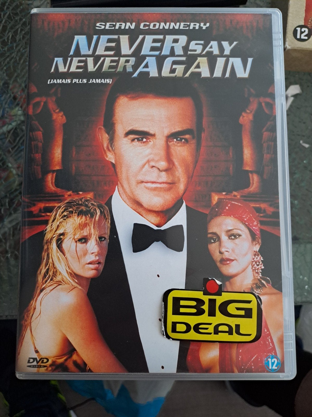 Never say never again (dvd), Vanaf 12 jaar, Ophalen of Verzenden, Zo goed als nieuw, Actie en Avontuur