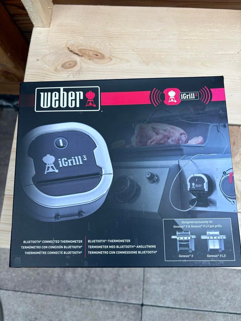 Weber Genesis II BBQ met Rotisserie en iGrill 3, Ophalen, Gebruikt