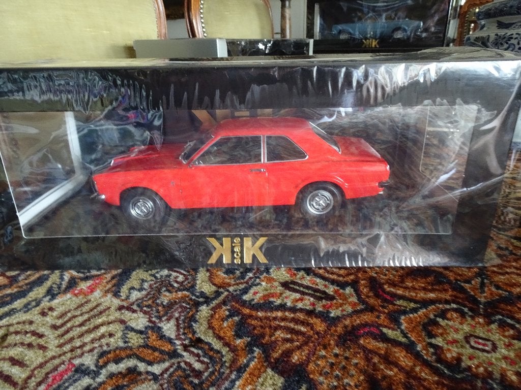 MOOIE FORD TAUNUS  GT LIMOUSINE 1971  KK-SCALE IN DOOS, Hobby en Vrije tijd, Modelauto's | 1:18, Ophalen of Verzenden, Zo goed als nieuw