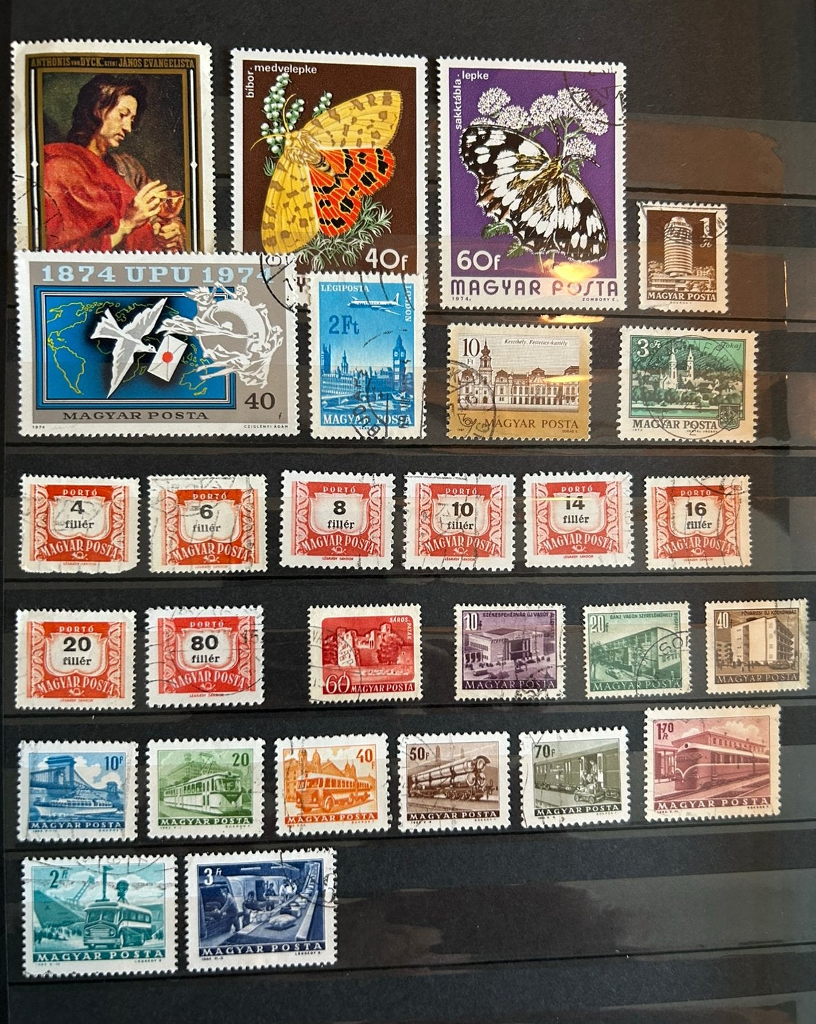Hongarije, Verzenden, Gestempeld