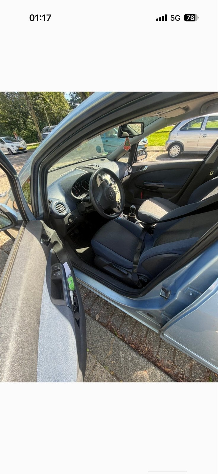 Opel Corsa 1.2 16V 5D WR 2006 Blauw, Auto's, Voorwielaandrijving, 4 cilinders, Blauw, 1229 cc