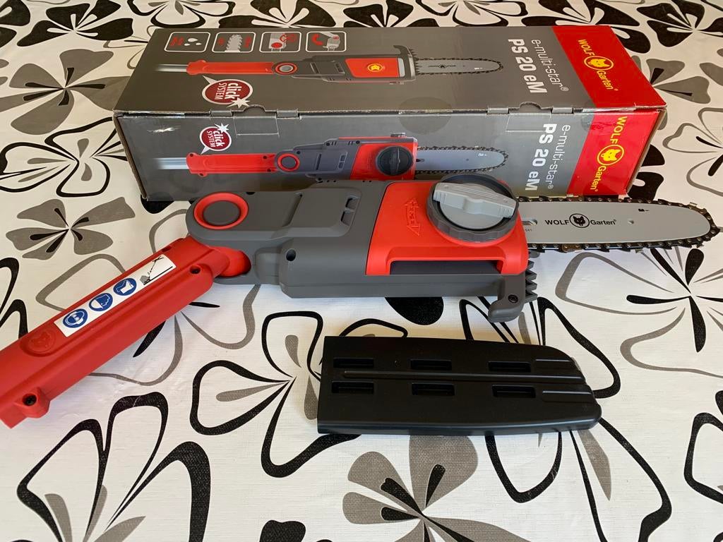 Nieuw: Wolf Garten e-multi-star PS 20 eM Kettingzaag, Ophalen of Verzenden, Nieuw, Overige soorten, Wolf Garten / Gardena