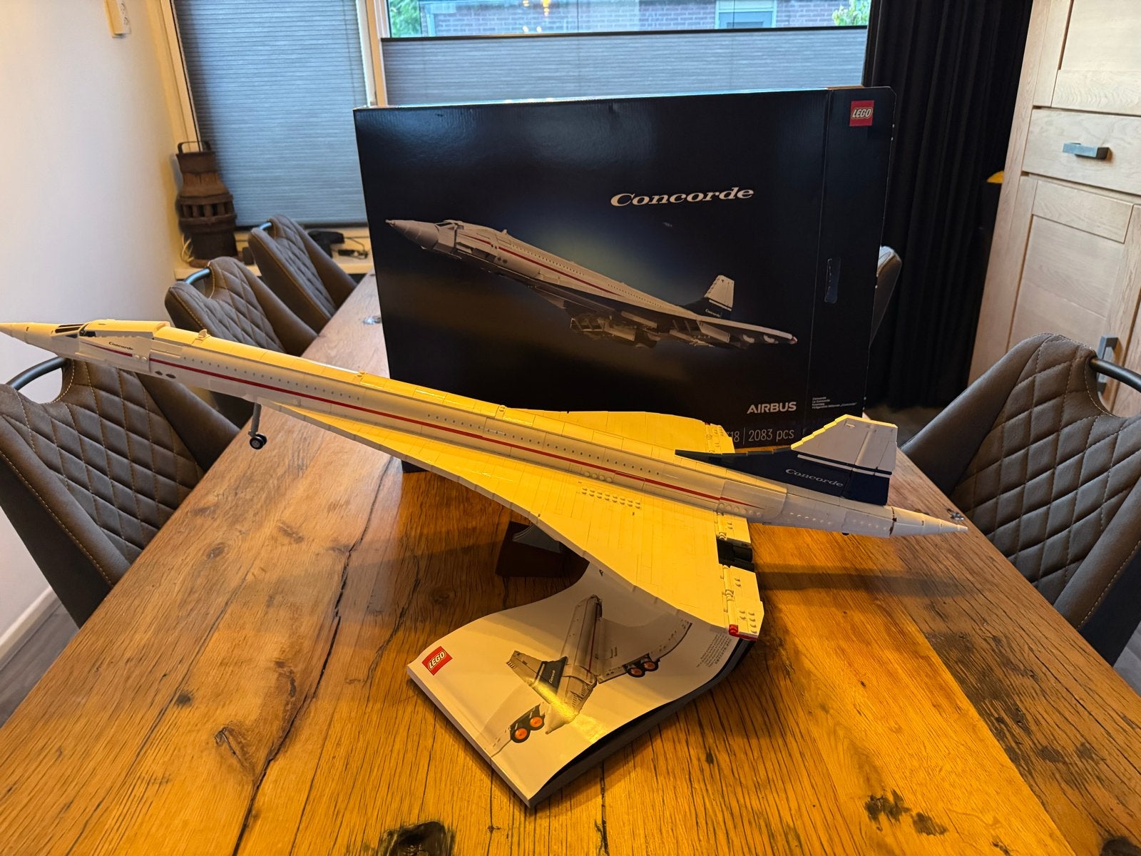 LEGO Icons Concorde 10318 - Nieuwstaat met doos, Ophalen, Compleet, Lego, Zo goed als nieuw