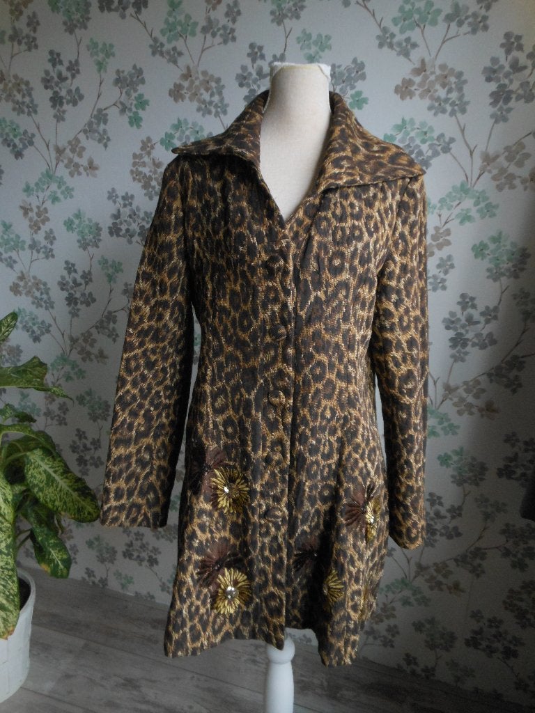 Gave jas van DESIQUAL., Ophalen of Verzenden, Zo goed als nieuw, Maat 46/48 (XL) of groter, Bruin