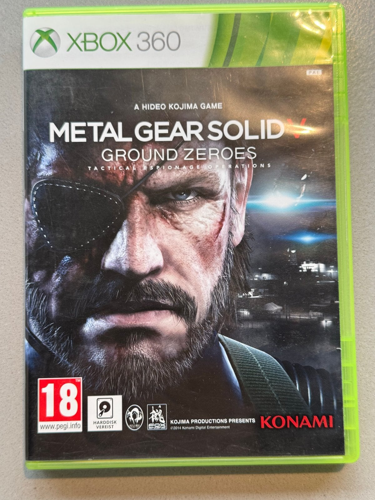 Metal Gear Solid V: Ground Zeroes - Xbox 360, Avontuur en Actie, Gebruikt, Vanaf 18 jaar, 1 speler