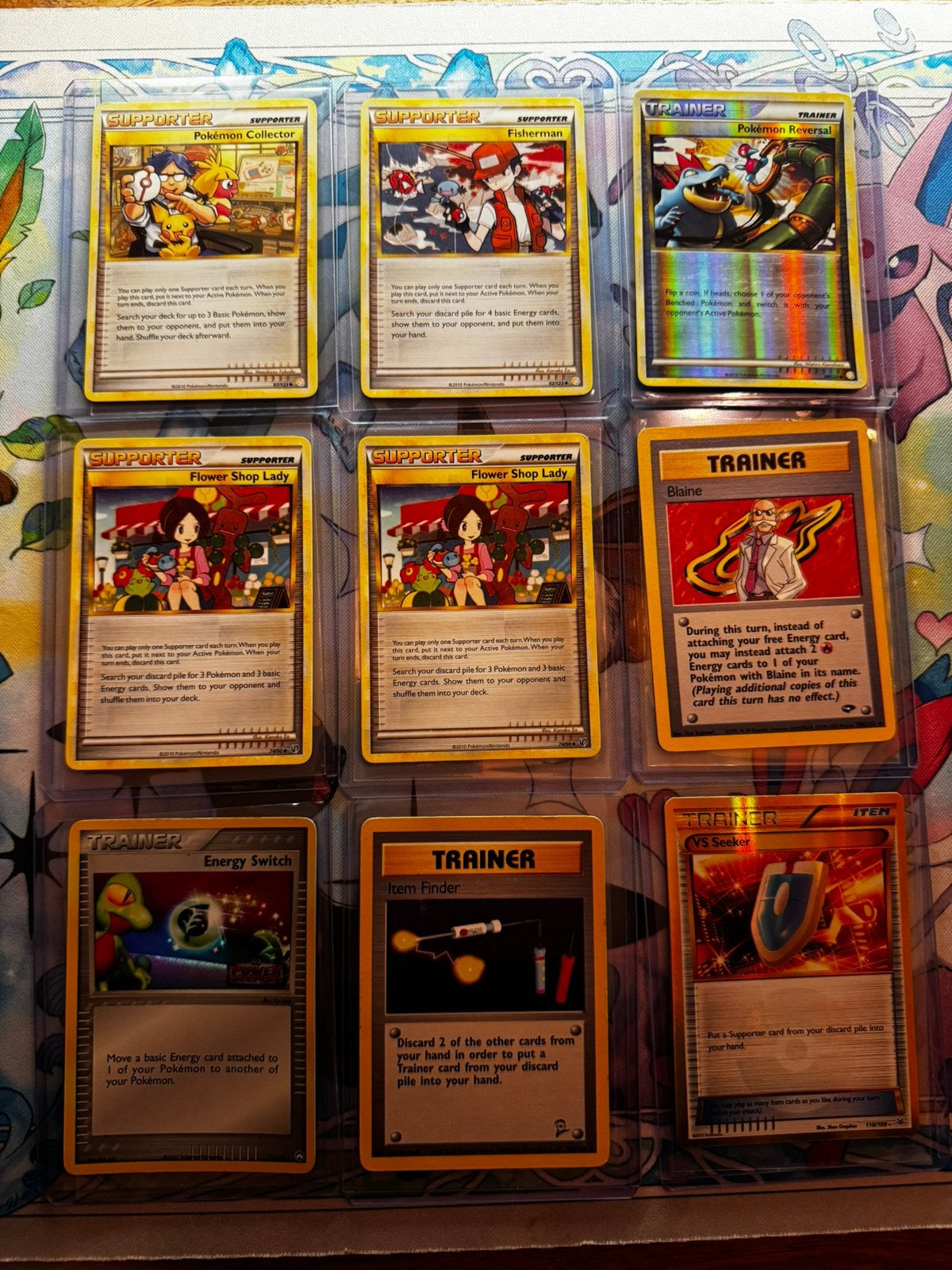 Vintage Pokemon Trainers Oud Nette staat., Ophalen of Verzenden, Nieuw, Losse kaart