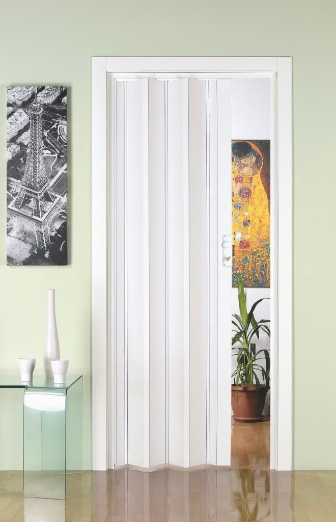 SALE Fortesrl Luciana vouwdeur zonder glas BxH 88.5x214cm, Ophalen of Verzenden, Nieuw, Wit