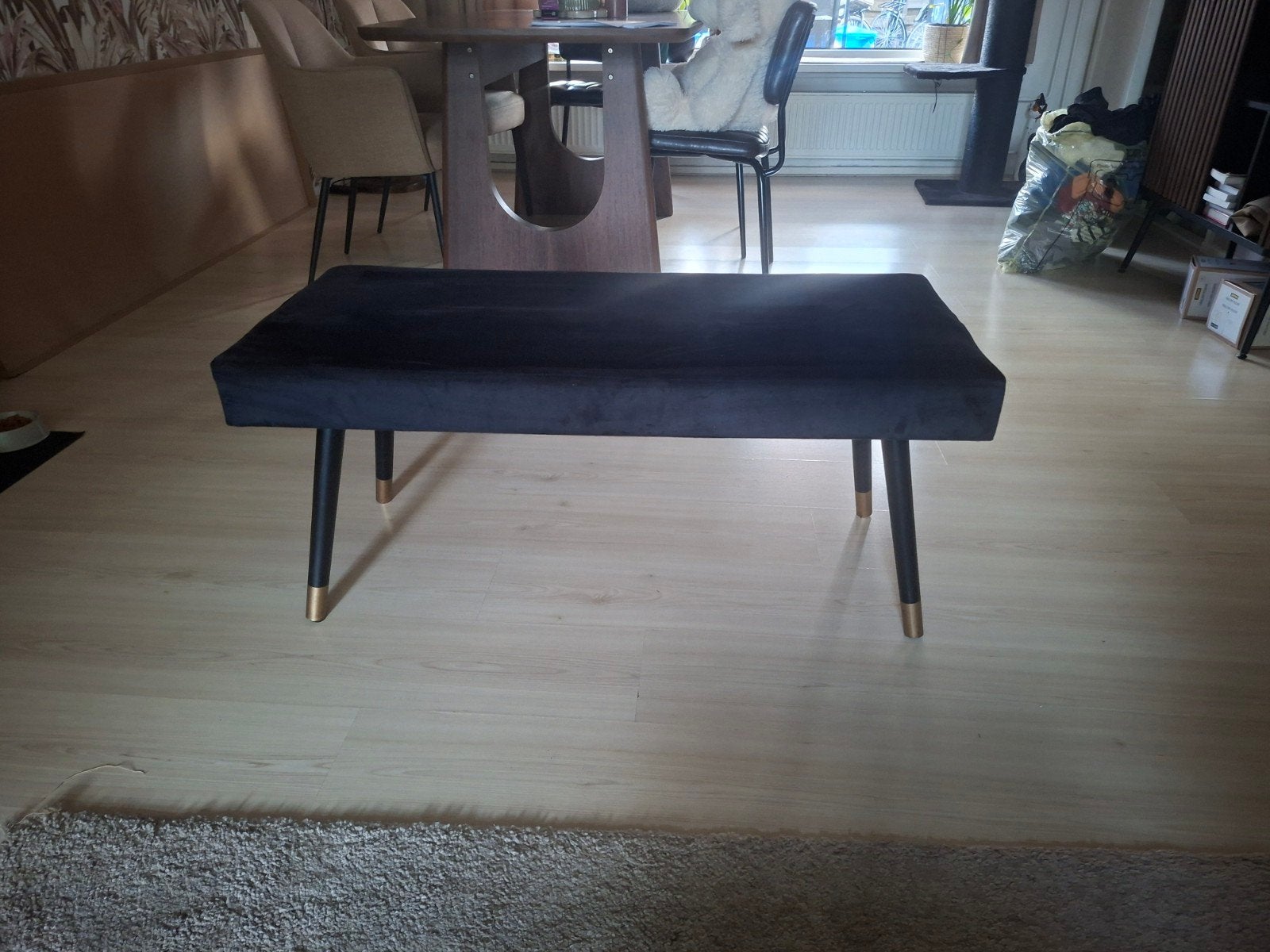Halbankje, Huis en Inrichting, Ophalen, Rechthoekig, Minder dan 50 cm