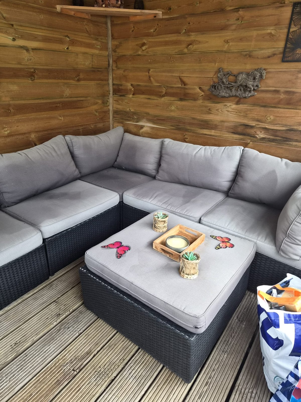 Tuinset, Ophalen, Zo goed als nieuw