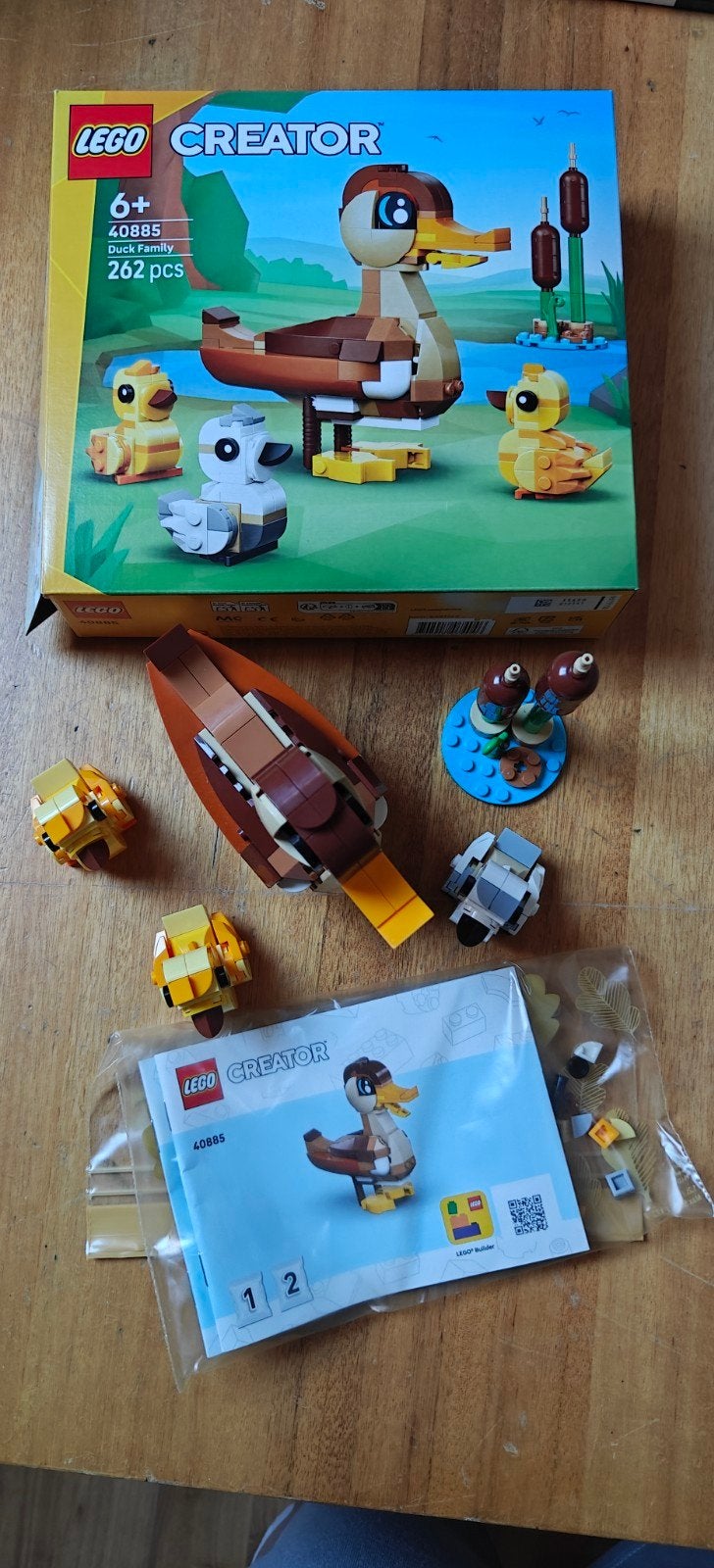 Lego creator eenden familie, Ophalen, Lego, Compleet, Zo goed als nieuw