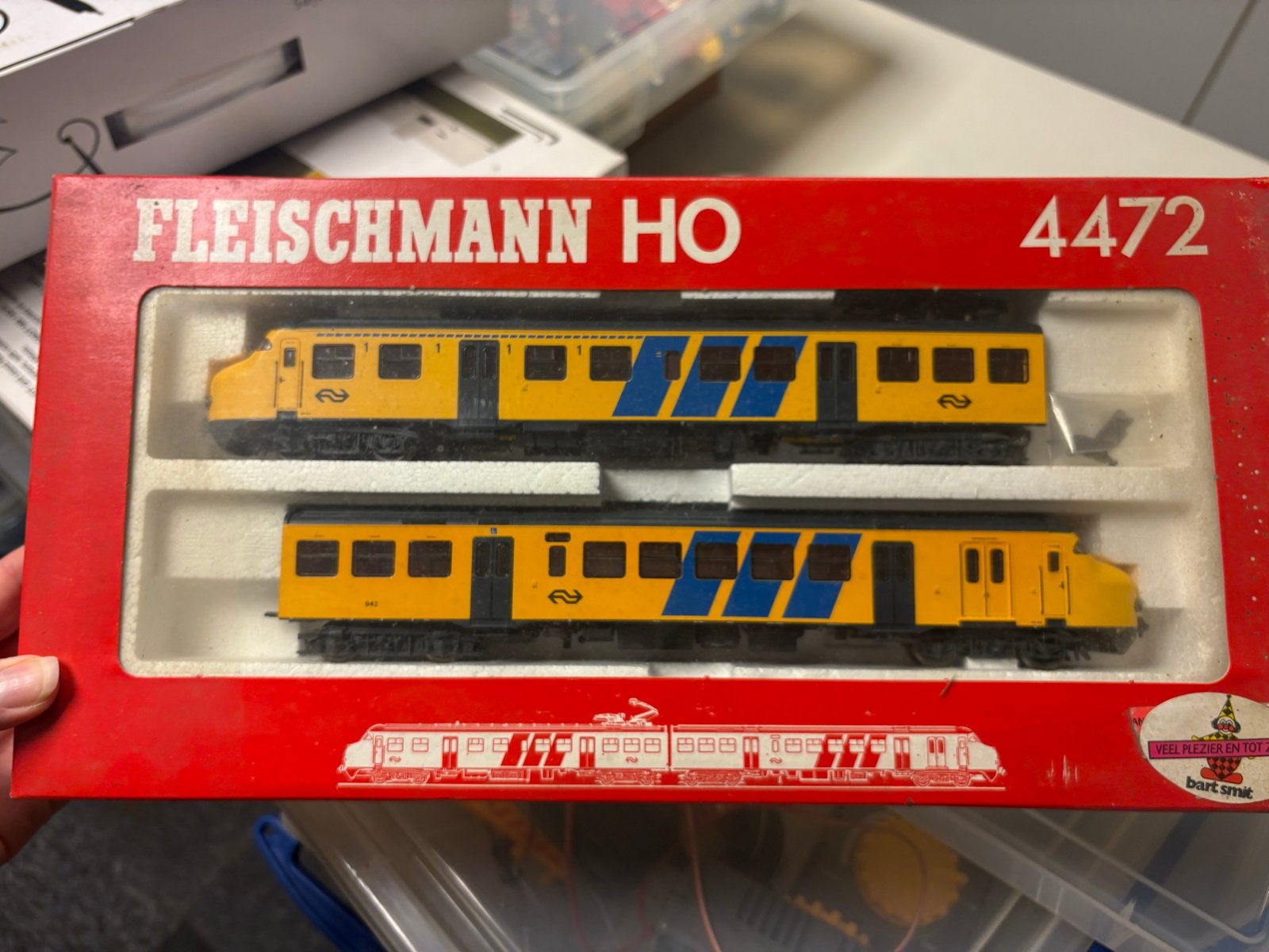 Fleischmann HO 4472 NS Treinstel - Zo goed als nieuw, Treinset, Gelijkstroom, Fleischmann, Ophalen of Verzenden