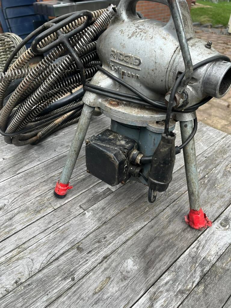 Ridgid k-50, Ophalen, Gebruikt, Overige typen