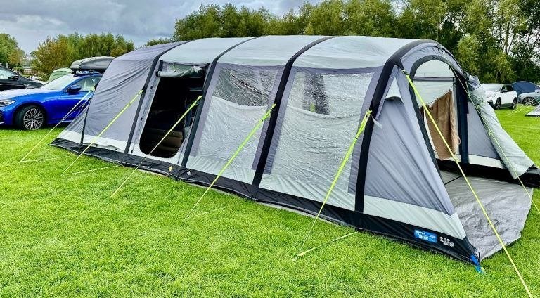 tent Kampa Pro Croyde 6 Air, Caravans en Kamperen, Tenten, Ophalen, Zo goed als nieuw, Tot en met 6