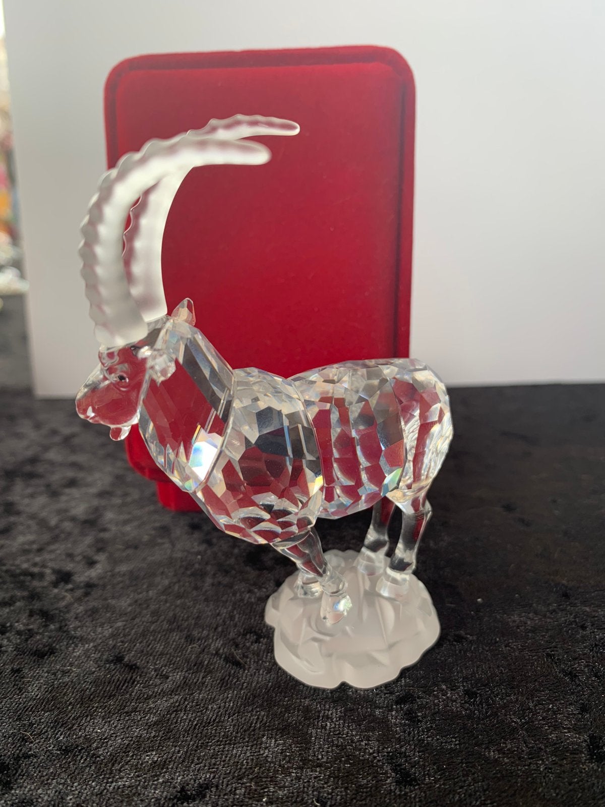 Swarovski steenbok puntgaaf, Verzamelen, Swarovski, Ophalen of Verzenden, Zo goed als nieuw, Figuurtje