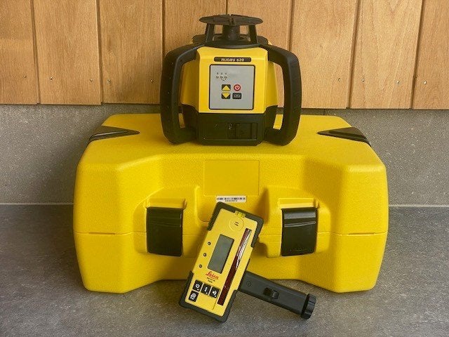 Bouwlaser Leica Rugby 620 "HANDM. DUBBEL AFSCHOT INSTELLING", Doe-het-zelf en Verbouw, Gereedschap | Overige machines, Leica Geosystemen