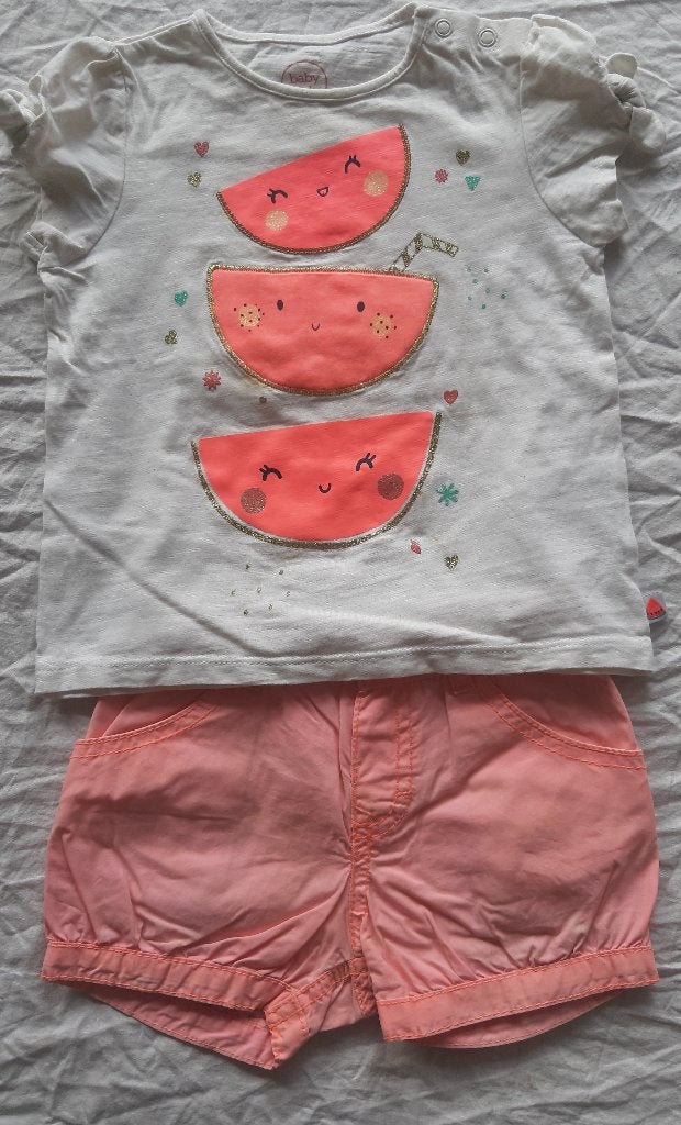 meisjes kleding setje maat 86, Kinderen en Baby's, Babykleding | Maat 86, Gebruikt, Meisje, Ophalen of Verzenden, Setje