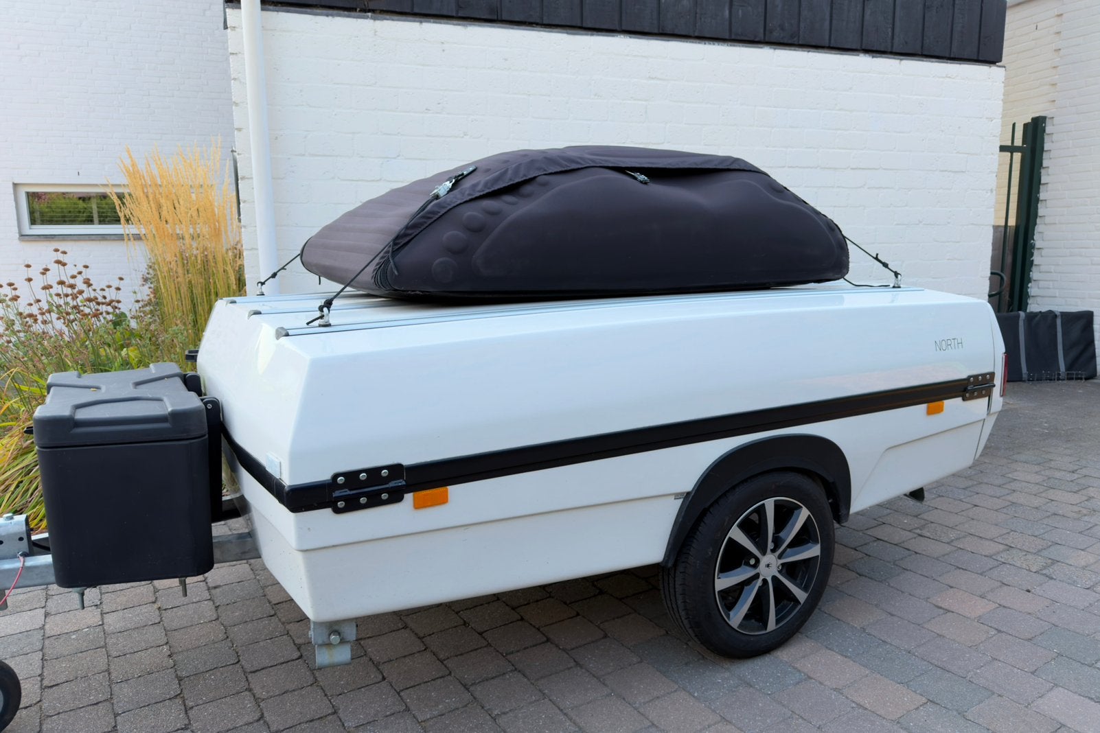 Ik Camp-let / Isabella flexibele dakkoffer 470 liter, Ophalen
