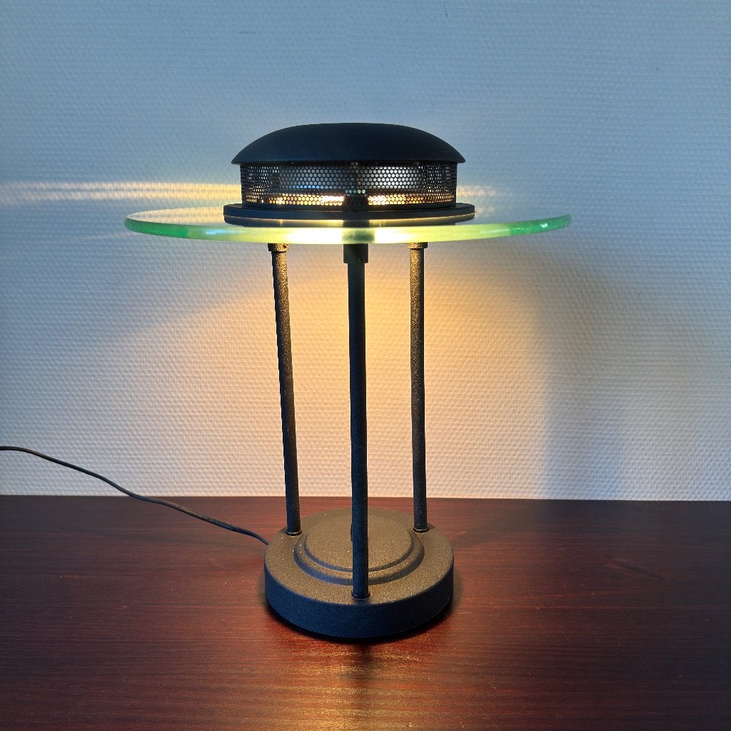 Vintage SMC Hallogeen Ufo Tafellamp met Dimmer Boxford, Ophalen, Huis en Inrichting
