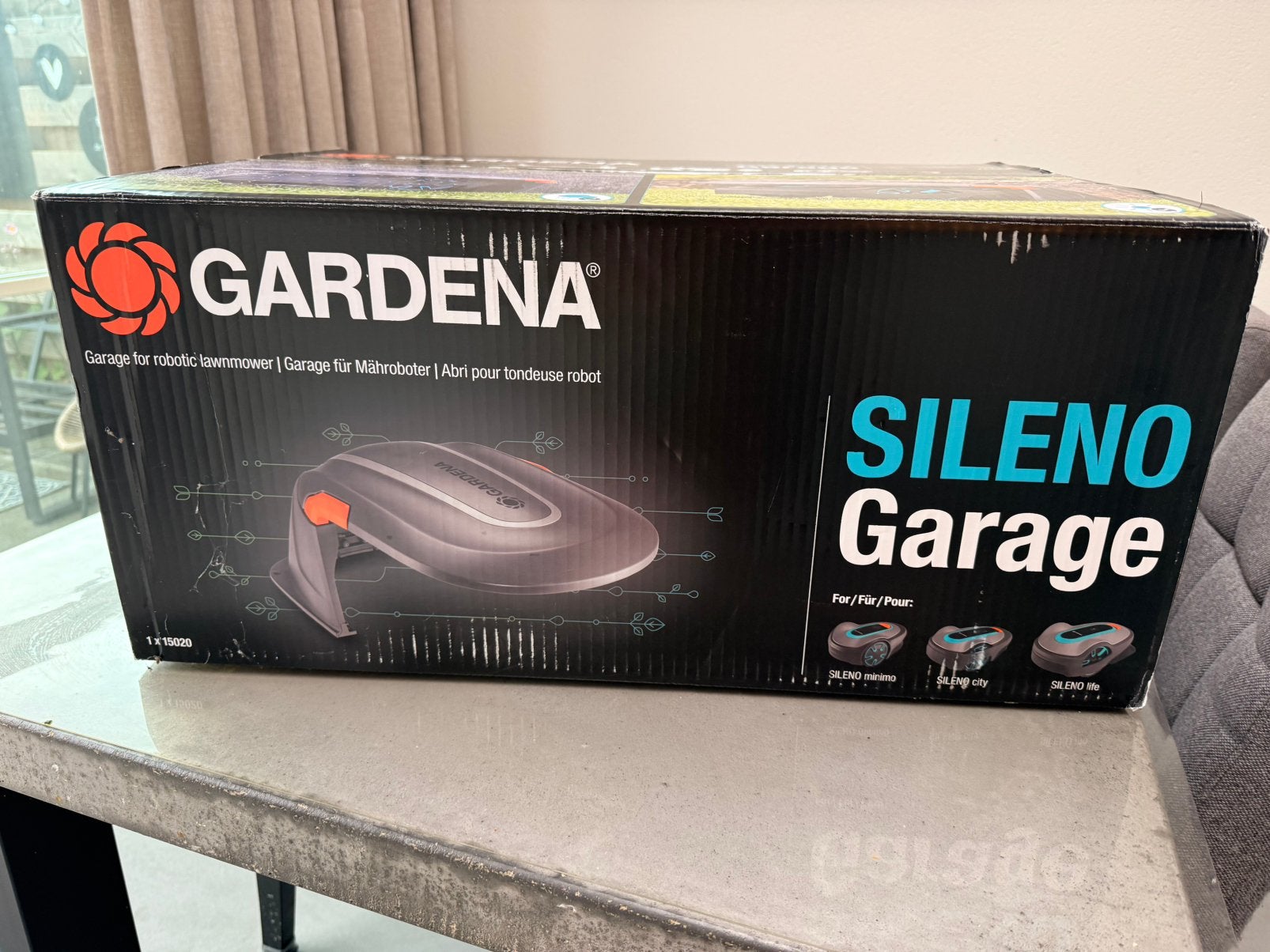 Gardena garage voor robotmaaier NIEUW!, Ophalen, Nieuw, Minder dan 20 cm