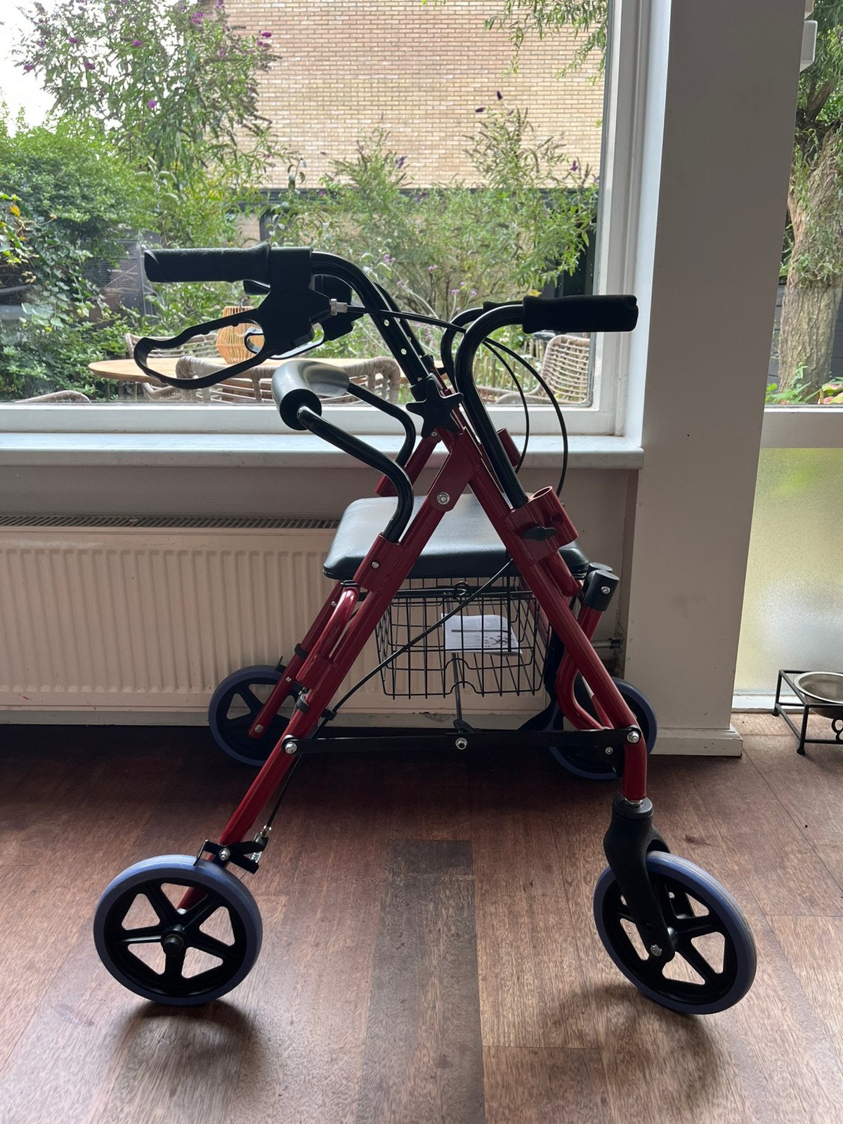 Rollator en rolstoel in één, Ophalen, Lichtgewicht, Zo goed als nieuw