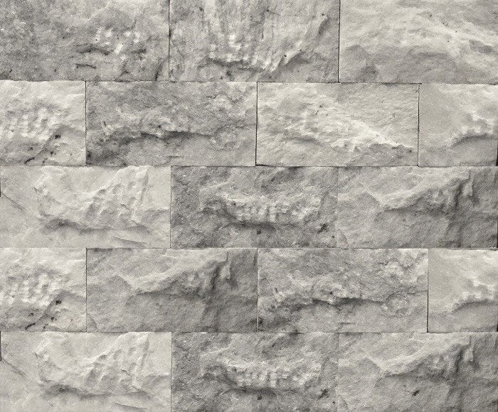 Steenstrip / wall tile Clouds Marble 30x15x1,5-2,5 cm, Tuin en Terras, Ophalen of Verzenden, Nieuw, Natuursteen, Overige typen