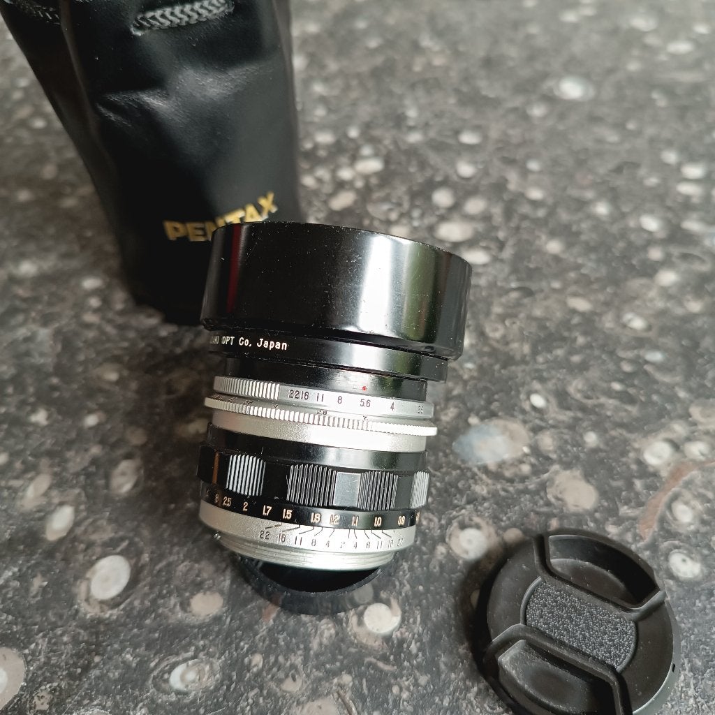 1957-58 Takumar 58mm f2 M42 Sonnar zeldzaam!, Audio, Tv en Foto, Fotografie | Lenzen en Objectieven, 58 mm, Zo goed als nieuw