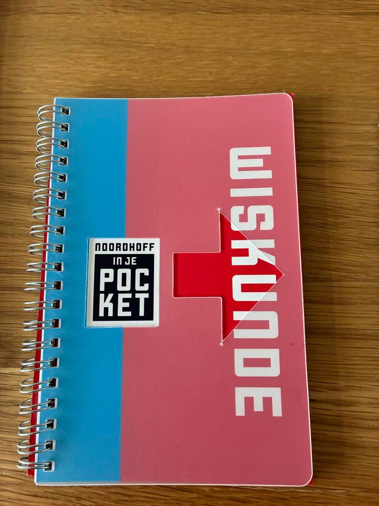 Noordhoff in je Pocket Wiskunde, Boeken, Studieboeken en Cursussen, Zo goed als nieuw, MBO, Beta, Ophalen of Verzenden