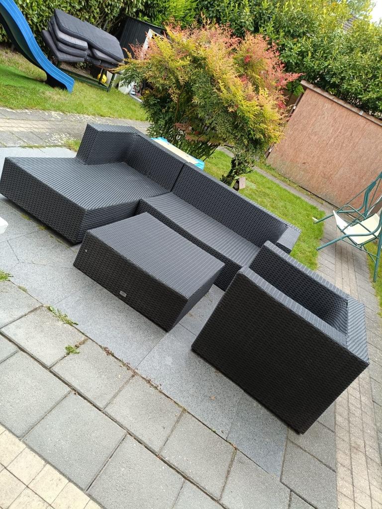Tuinset, Ophalen, Zo goed als nieuw, Bank, Loungeset