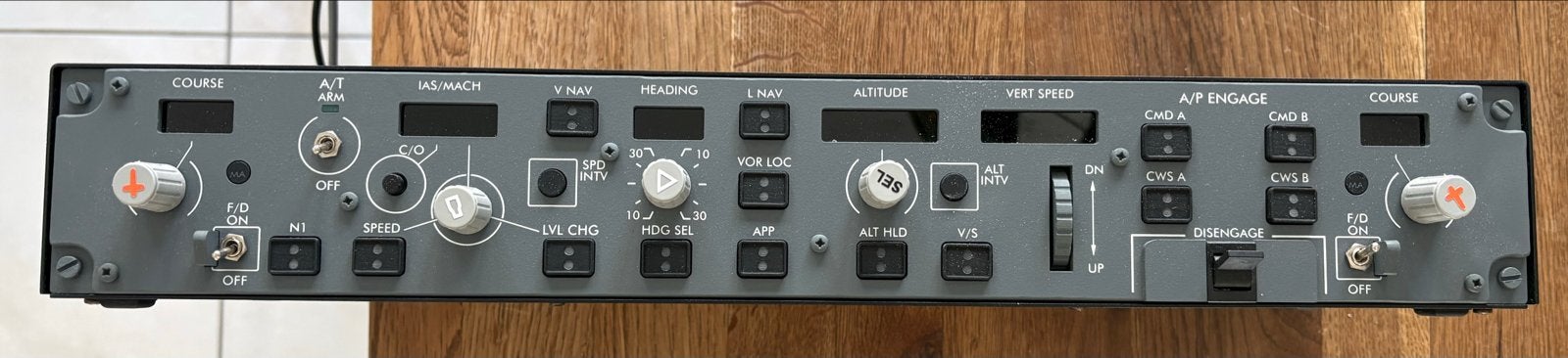Flight Simulator Autopilot Paneel - Boeing 737, Overige merken, Ophalen of Verzenden, Zo goed als nieuw, Groter dan 1:32