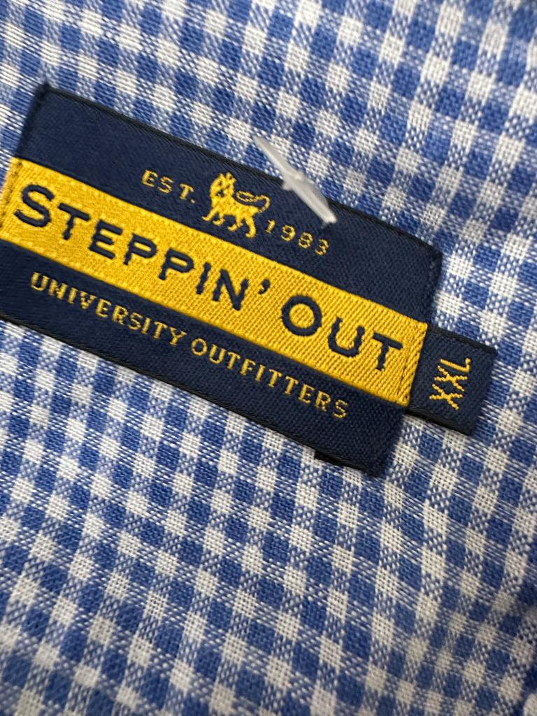 Steppin Out overhemd NIEUW XXL, Blauw, Nieuw, Ophalen of Verzenden, Overige halswijdtes