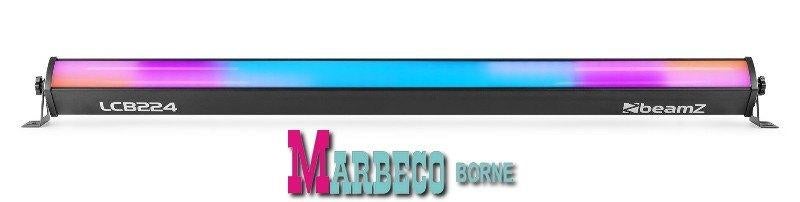 LED Bar, 224x SMD RGB licht balk, Licht effect, RGB leds, Geluidgestuurd, Nieuw, Info@marbeco.nl, BeamZ