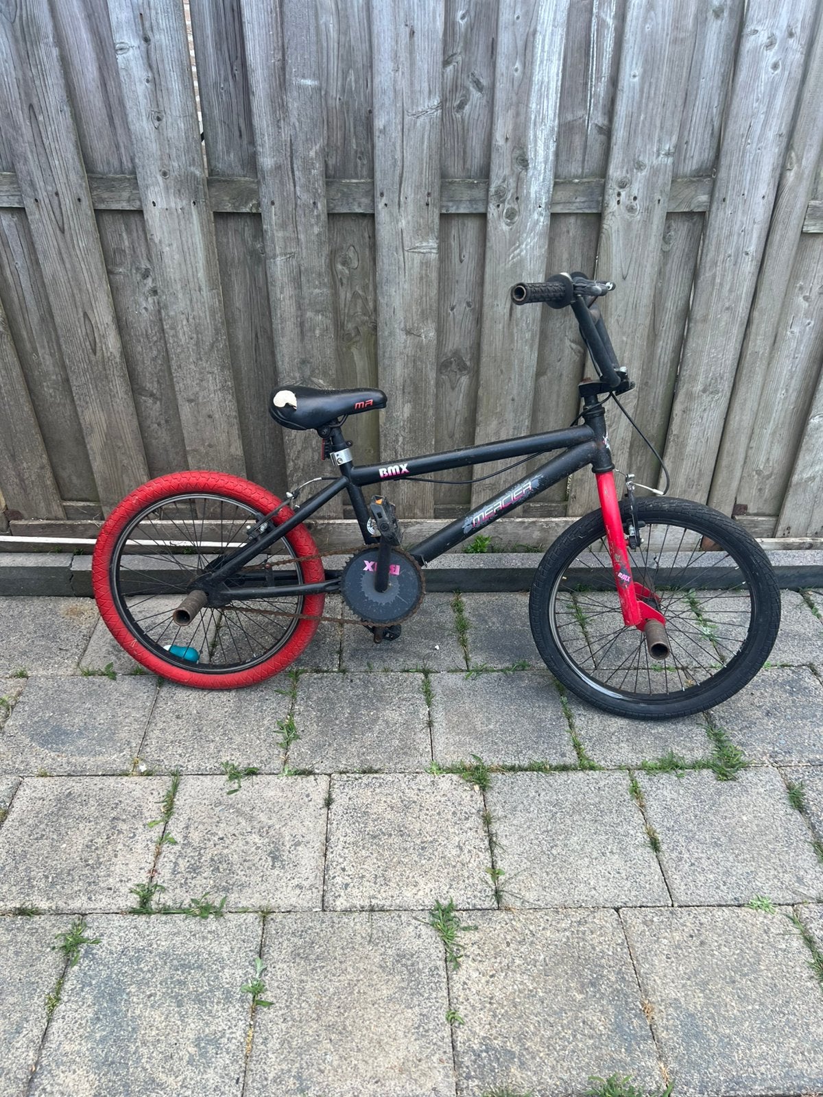 Bmx fiets, Fietsen en Brommers, Fietsen | Crossfietsen en BMX, Ophalen, Zo goed als nieuw, Staal