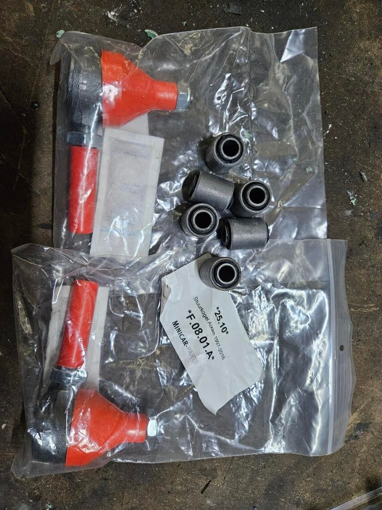 Aixam draagarm rubbers en Aixam stuurkogel, Auto-onderdelen, Ophalen of Verzenden