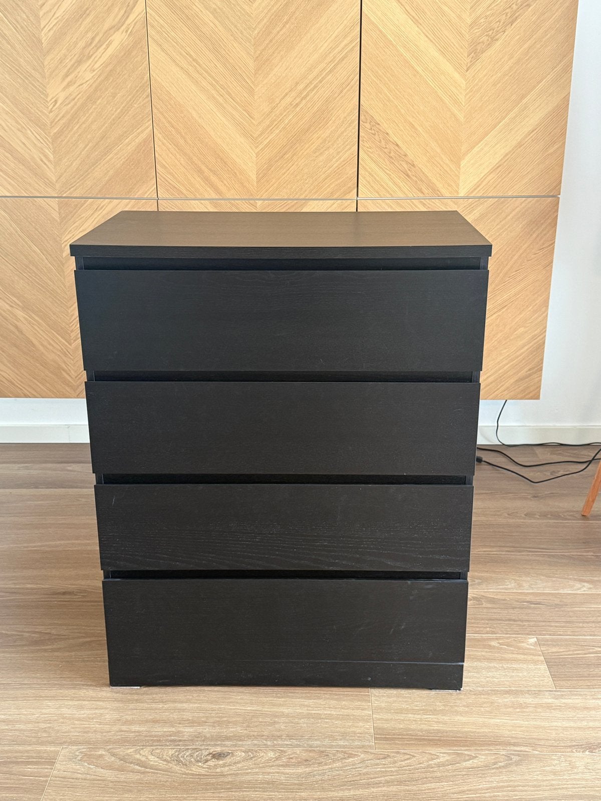 Ikea malm ladenkast, Zo goed als nieuw, 3 of 4 laden, Minder dan 100 cm, 25 tot 50 cm