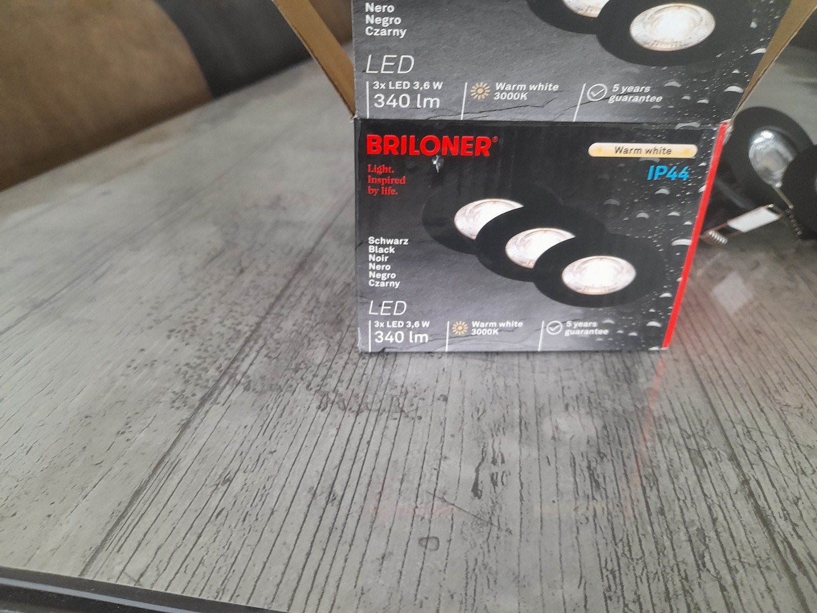 12x Briloner LED inbouwspots, 3x nieuw in verpakking, Huis en Inrichting, Led-lamp, Ophalen of Verzenden, Zo goed als nieuw, Warm wit