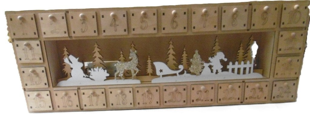Adventskalender, Diversen, Kerst, Verzenden, Zo goed als nieuw
