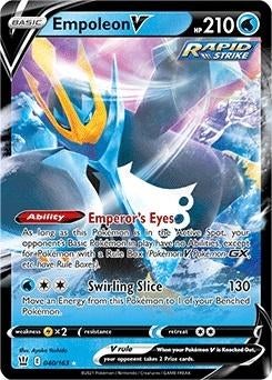 Battle Styles,  Empoleon [v] 40/163, Verzenden, Nieuw, Losse kaart