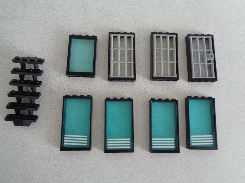 Lego grote ramen . Politie., Ophalen of Verzenden, Zo goed als nieuw, Lego